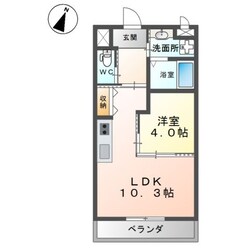 長尾駅 徒歩8分 2階の物件間取画像